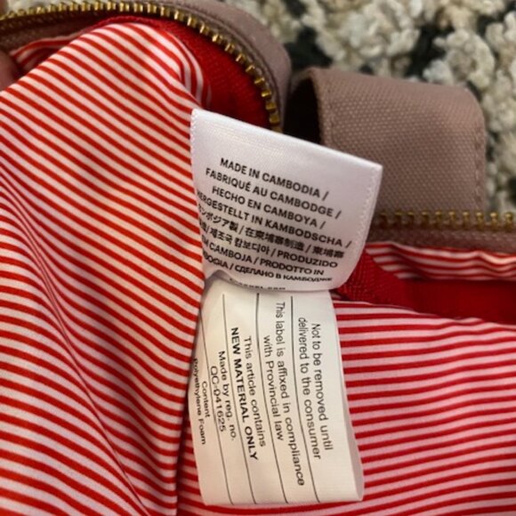 Herschel Mini Back Pack New without Tags Dusky Pink - Picture 10 of 13